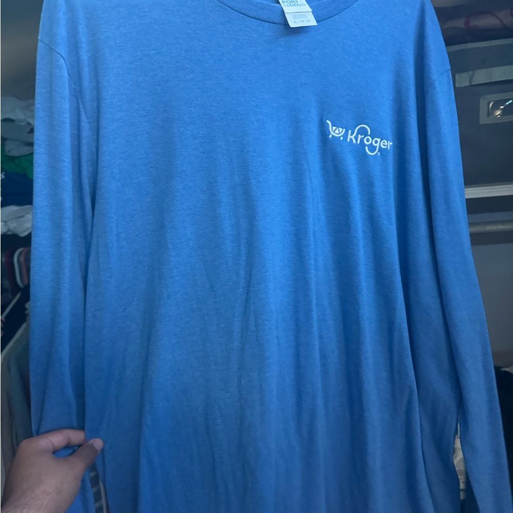 Blue Kroger Company Men's Shirt